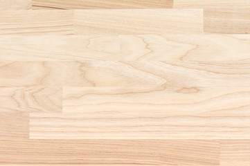 Pale color wood texture background.Closeup of hardwood board. Horizontal grain.
