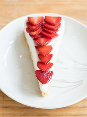 Fresh Strawberry Cheesecake
