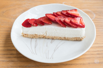 Fresh Strawberry Cheesecake