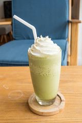 Green tea frappe