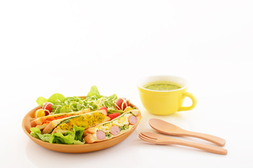 ヘルシーな朝食