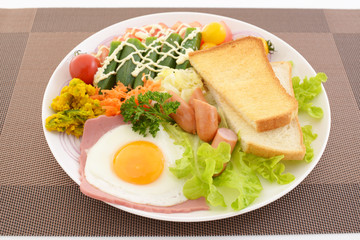 おいしそうな朝食