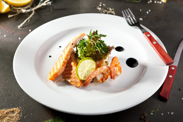 Olivier Salad with Seafood