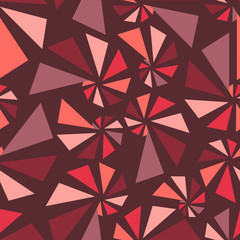 Triangular torsion seamless pattern