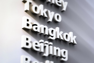 capital city focus on Bangkok