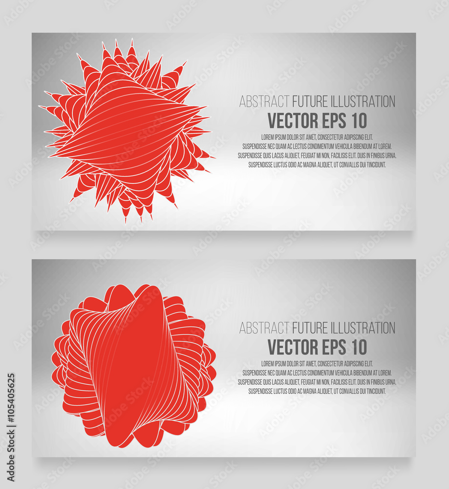 Aufkleber eps 10 vector illustration. abstract background with geometric design elements. vector design style 