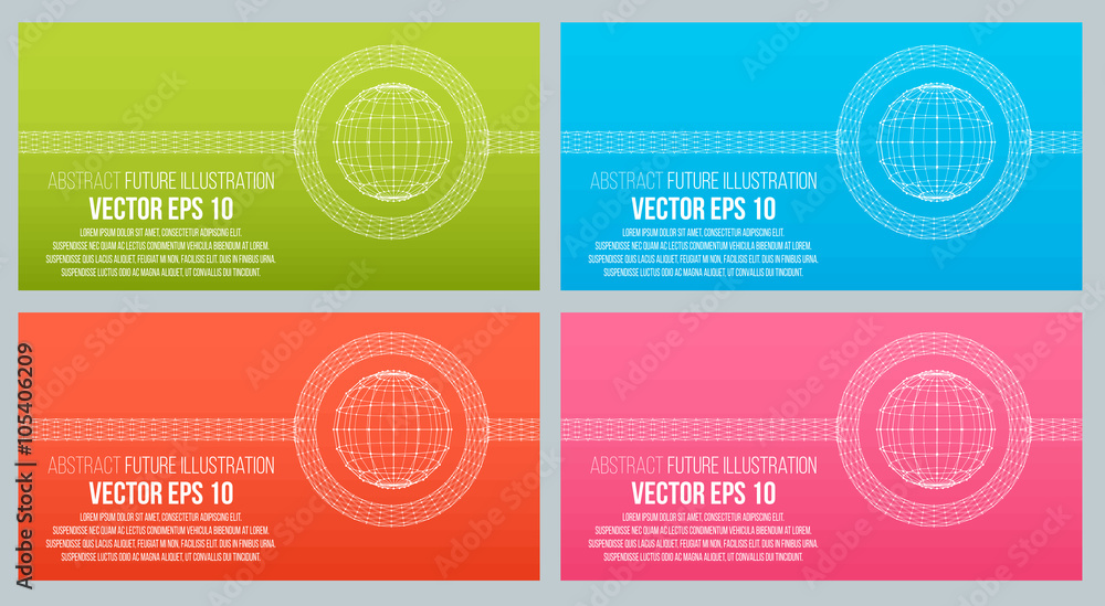 Aufkleber eps 10 vector illustration. abstract background with geometric design elements. vector design style 