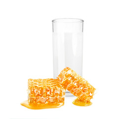 milk and honeycomb