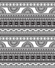 Vector geometric seamless pattern design