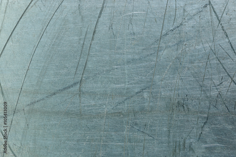 Aufkleber scratch on steel for pattern and background