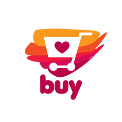 vector shopping logo