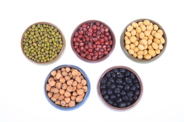 collection of legumes