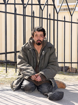 Homeless man