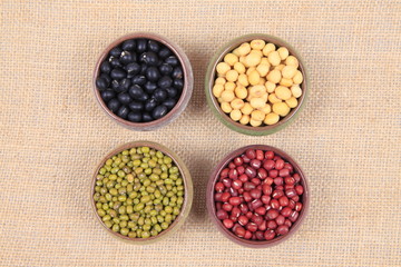 collection of legumes