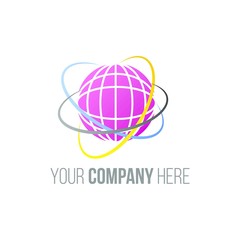 digital printing logo icon Vector
