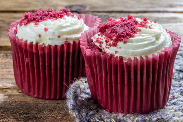 Red velvet cupcake