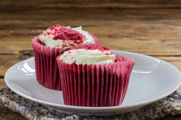 Red velvet cupcake