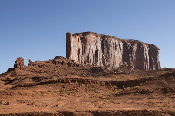 Fototapeta premium Desierto de rocas en el Monument Valley, Utah, USA