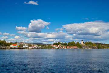 Fototapeta na wymiar Norwegen Langesund