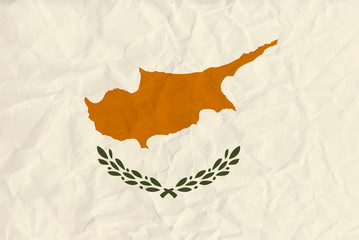 Cyprus paper  flag