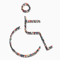 people  disabled person  invalid  medicine icon