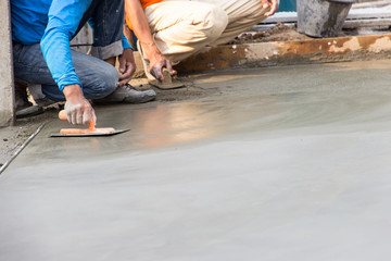 Floor plaster cement