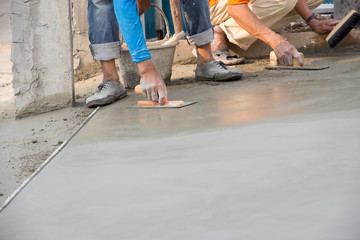 Floor plaster cement