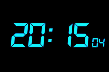 Digital clock timer.