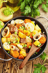 Meat stew with vegetables