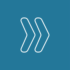 Obraz premium flat modern arrow 