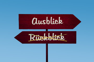 Schild 48 - Ausblick