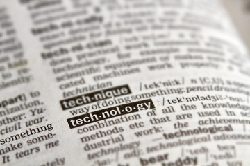 Technology Word Definition Text