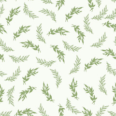 Foliage seamless pattern