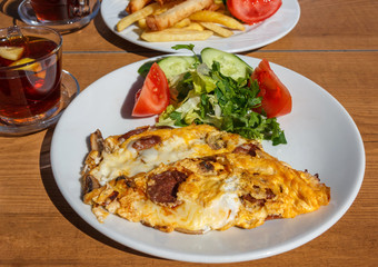 Traditional Turkish breakfast
