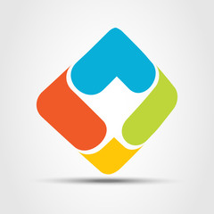 Originally created business icon