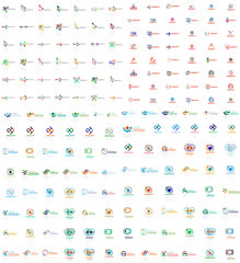 Huge mega collection of abstract logos