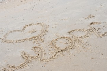 heart sign and symbol of love