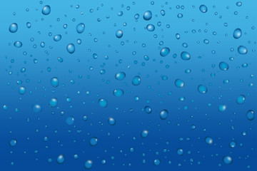 Water drops background.