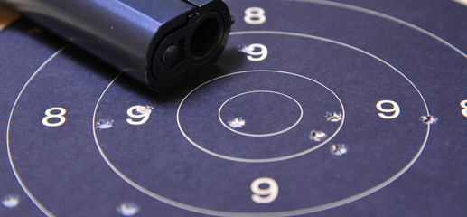 Zielscheibe Waffe Ziel