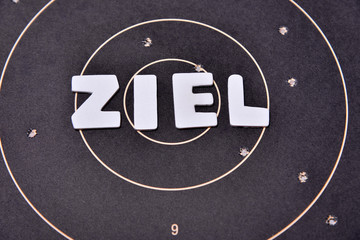 Zielscheibe Waffe Ziel