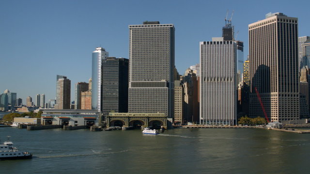 View of downtown Manhattan