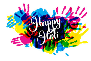 Obraz premium Happy Holi background