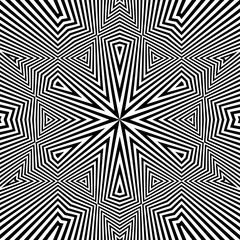 Black and White Background. Abstract Vector Illustration.