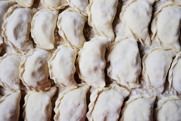 molding dumplings
