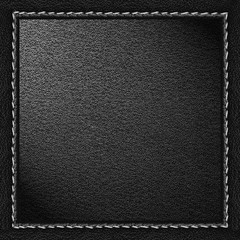 Fototapeta premium black leather background