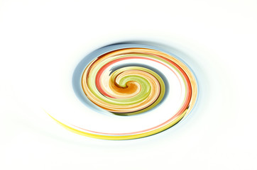 Colourful spiral background, abstract