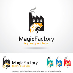 Fototapeta premium Magic Factory Logo Template Design Vector