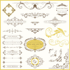 Ornate Vintage Design Set