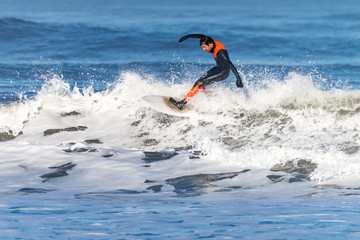 Surfing the waves