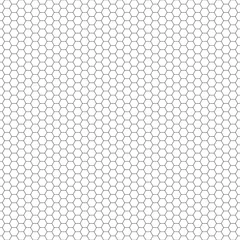 Nahtloses Muster   Sechskant   Gitter   Schwarz und weiß © reeel